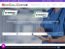 Tablet Screenshot of medicallcenter.it